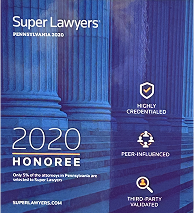 Super lawyers 2020 Honoree | Gusty Sunseri & Associates, P.C.