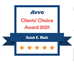 AVVO rating badge | Gusty Sunseri & Associates, P.C.