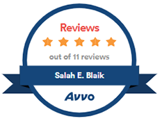 Reviews 5 out of 11 reviews | Salah E. Blaik | AVVO